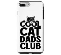 Carcasa para iPhone 7 Plus/8 Plus Cool Cat Dads Club Divertido Día del Padre Amante de los Gatos Dueño