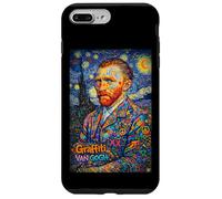 Carcasa para iPhone 7 Plus/8 Plus Cool Colorful Graffiti Van Gogh The Starry Night Street Art