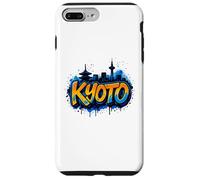 Carcasa para iPhone 7 Plus/8 Plus Cool Kyoto, Japón Graffiti Street Art Skyline