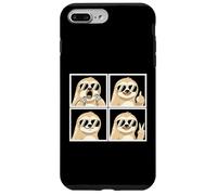 Carcasa para iPhone 7 Plus/8 Plus Cool Sloth Lover Photo Booth Colgante Animal Wildlife Sloth