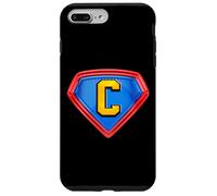 Carcasa para iPhone 7 Plus/8 Plus Cool Super C Alphabet Cute Initial Monogram Letter C Graphic