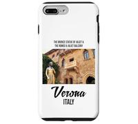 Carcasa para iPhone 7 Plus/8 Plus Cool Verona Italy The Romeo & Juliet Illustration Graphic