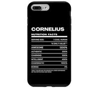 Carcasa para iPhone 7 Plus/8 Plus Cornelius Datos de Nutrición Nombre Gracioso