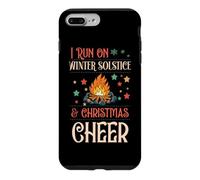 Carcasa para iPhone 7 Plus/8 Plus Corro En El Solsticio De Invierno Y Navidad Cheer Matching X-Mas
