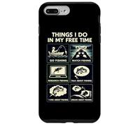 Carcasa para iPhone 7 Plus/8 Plus Cosas Divertidas Que Hago en mi Tiempo Libre de Pesca