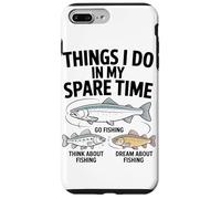 Carcasa para iPhone 7 Plus/8 Plus Cosas Que Hago En Mi Tiempo Libre IR A Pescar Viajes De