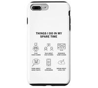 Carcasa para iPhone 7 Plus/8 Plus Cosas Que Hago en mi Tiempo Libre - Video Gamer