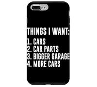 Carcasa para iPhone 7 Plus/8 Plus Cosas Que Quiero Coches Garaje Piezas de Coche Drift Car Racer Car Guy
