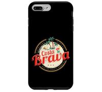 Carcasa para iPhone 7 Plus/8 Plus Costa Brava Vintage Cataluña España Souvenir Vacaciones