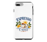 Carcasa para iPhone 7 Plus/8 Plus Costa de Amalfi Italia Espresso E Sole Italiano Verano
