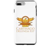 Carcasa para iPhone 7 Plus/8 Plus Cotización Latina de la Antigua Roma SPQR Eagle - Carthago Delenda EST