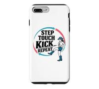 Carcasa para iPhone 7 Plus/8 Plus Country Line Dancing Western Cowgirl Cowboy Boots Bailarina