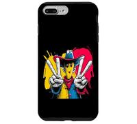 Carcasa para iPhone 7 Plus/8 Plus Cowboy Double Peace Retro Pop Western Personaje Gráfico