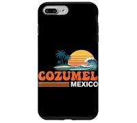 Carcasa para iPhone 7 Plus/8 Plus Cozumel México Vintage Sunset Island