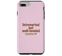 Carcasa para iPhone 7 Plus/8 Plus Cozy Gamer Pixel Art Introvertido Pero Bien nivelado