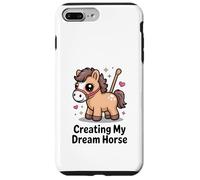 Carcasa para iPhone 7 Plus/8 Plus Creando mi Caballo de ensueño Kawaii Pastel Pony