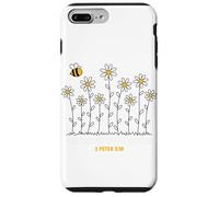 Carcasa para iPhone 7 Plus/8 Plus Creciendo con Jesús 2 Pedro 3:18 Oración de adoración Cristiana