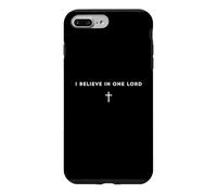 Carcasa para iPhone 7 Plus/8 Plus Cree en un Señor Jesús Cruz Cristiana Simple