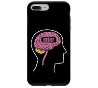 Carcasa para iPhone 7 Plus/8 Plus Creencia Poder Cerebral Diseño de Pensamiento
