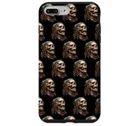 Carcasa para iPhone 7 Plus/8 Plus Creepy Skull Face For Mom Slavic Mythology Witch Baba Yaga