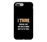 Carcasa para iPhone 7 Plus/8 Plus Creo Que, por lo Tanto, no Tengo Mucho en común con...