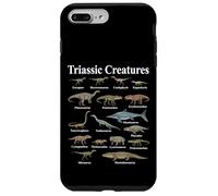 Carcasa para iPhone 7 Plus/8 Plus Criaturas Triásicas Primeros Reptiles Evolución Paleontología