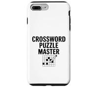 Carcasa para iPhone 7 Plus/8 Plus Crucigrama Puzzle Master Gamer Divertido Juego de Palabras