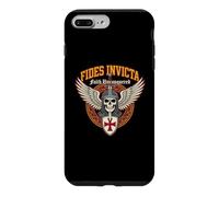 Carcasa para iPhone 7 Plus/8 Plus Cruz de Caballero Templario Cruzado Católico Latín