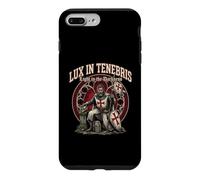 Carcasa para iPhone 7 Plus/8 Plus Cruz de Caballero Templario Cruzado Católico Latín