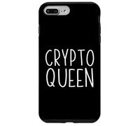 Carcasa para iPhone 7 Plus/8 Plus Crypto Queen para Mujeres en criptomonedas/NFT Girls Crypto