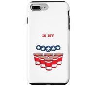 Carcasa para iPhone 7 Plus/8 Plus Cualquier Agujero es mi Objetivo: Juego de Fiesta Pong, Beirut Uni/College