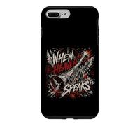 Carcasa para iPhone 7 Plus/8 Plus Cuando el Cielo Habla Trompeta Cristiana Revelación