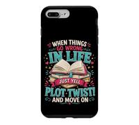 Carcasa para iPhone 7 Plus/8 Plus Cuando Las Cosas Van Mal en la Vida, Simplemente grita Trama Twist