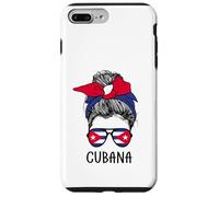 Carcasa para iPhone 7 Plus/8 Plus Cuban Cubana Girl Cuban Heritage Cuba Flag