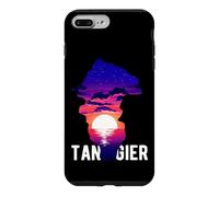 Carcasa para iPhone 7 Plus/8 Plus Cueva de Hércules Tánger Ciudad Atardecer Escena Marruecos Viaje de Vacaciones