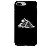 Carcasa para iPhone 7 Plus/8 Plus Curling de Perezoso - Curling Player Rizador Deportivo de Invierno