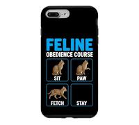 Carcasa para iPhone 7 Plus/8 Plus Curso de obediencia Felina Entrenamiento de Gatos Divertidos
