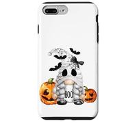 Carcasa para iPhone 7 Plus/8 Plus Cute Boo Ghost GNOME For Girls Halloween Bats and Pumpkin