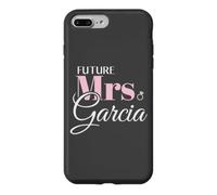 Carcasa para iPhone 7 Plus/8 Plus Cute Engagement Future Mrs Garcia Bachelorette