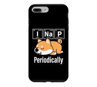 Carcasa para iPhone 7 Plus/8 Plus Cute Kawaii Kids I Nap Periodically Elements Shiba Inu Lover