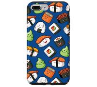 Carcasa para iPhone 7 Plus/8 Plus Cute Kawaii Kids Womens Girls Cartoon Pattern Sushi Lover