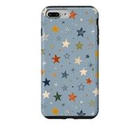 Carcasa para iPhone 7 Plus/8 Plus Cute Star Pattern Celestial Aesthetic Cosmic Art