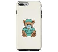 Carcasa para iPhone 7 Plus/8 Plus Cute Surgical Nurse Teddy Bear Student Operating Room Staff