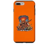 Carcasa para iPhone 7 Plus/8 Plus Dabbing Volcano Geography Volcanologist Scary Dinosaur