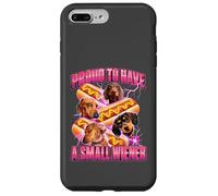 Carcasa para iPhone 7 Plus/8 Plus Dachshund Proud Small Wiener - Dueño de un Perro humorístico Divertido
