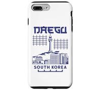 Carcasa para iPhone 7 Plus/8 Plus Daegu Vacation Holiday Bandera de Corea del Sur