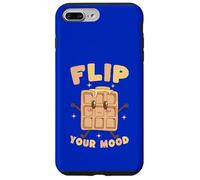 Carcasa para iPhone 7 Plus/8 Plus Dale la Vuelta a tu Estado de ánimo Lindo Juego de Palabras con gofres