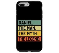 Carcasa para iPhone 7 Plus/8 Plus Daniel The Man The Myth The Legend - Cita Personalizada Divertida