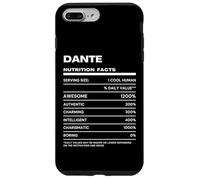 Carcasa para iPhone 7 Plus/8 Plus Dante Datos de Nutrición Nombre Gracioso