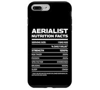 Carcasa para iPhone 7 Plus/8 Plus Datos nutricionales Divertidos aerialista Lyra aérea, Sedas, Aro